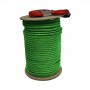 Corde technique dy-forest green - x vf 155 - avec crochet - mt. 80 / d.5 Corde technique dy-forest green - x vf 155 - avec crochet - mt. 80 / d.5