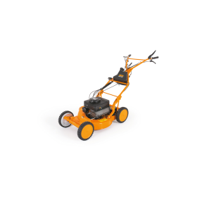 Tondeuse à gazon 4x4 à moteur 2 temps - travail à 360° 53 cm. - "superpro" avec marche arrière