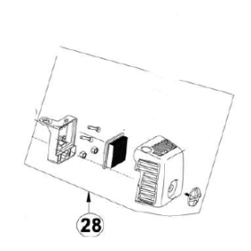 Filtre à air moteur cpl docma - 418883 - pour moteur (508 uniquement) Filtre à air moteur cpl docma - 418883 - pour moteur (508 uniquement)