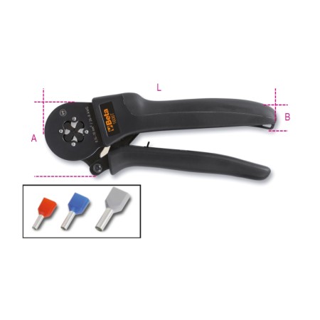 PINZE A CRICCHETTO CRIMPATURA 4 LATI - Beta 1606T BETA 1606T